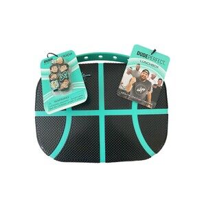 Dude Perfect Insulated Hard-Shell Lunchbox Snap-Tight Lid w/ Charms Pack